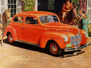 Dodge Luxury Liner Special 2-Door Sedan 1940 года